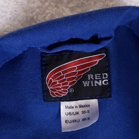 Red Wing FR Coveralls Men 36S Blue Reflective OneSubsea Workwear Flame Resistant - Picture 5 of 12